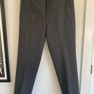 Theory Men's Dress Pants 32 Waist Charcoal Gray